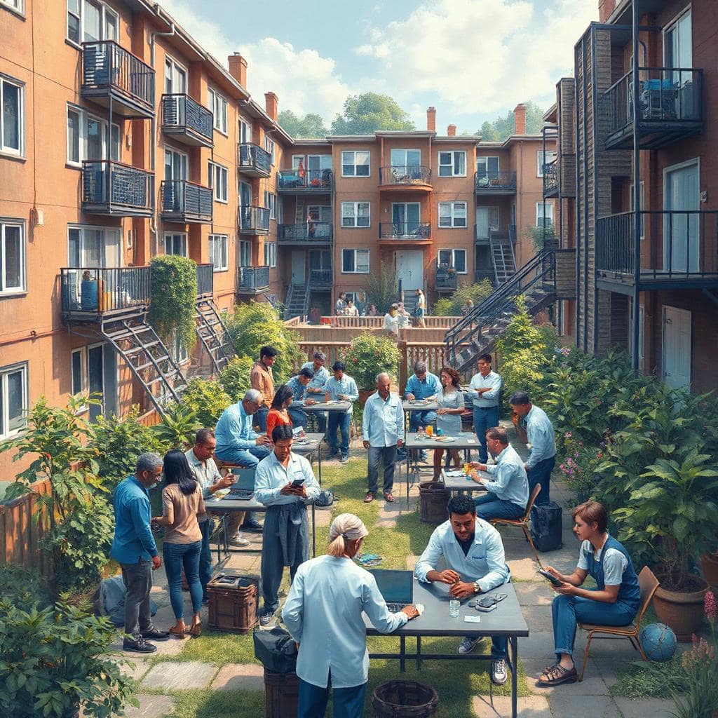 мешканці ОСББ різних ролей працюють разом